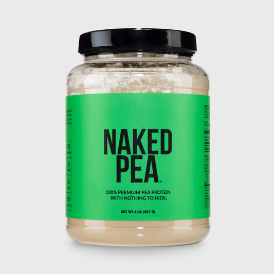Pea Protein Powder - Unflavored - Standard Size with a Simple, Easy-Mix Protein Formula