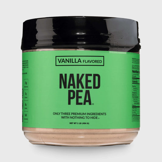 Vanilla Pea Protein Powder - Vanilla - Compact Size with a Simple, Easy-Mix Protein Formula