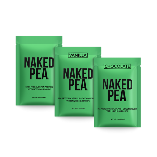 Vegan Protein Powder Sample Pack with a Simple, Easy-Mix Protein Formula