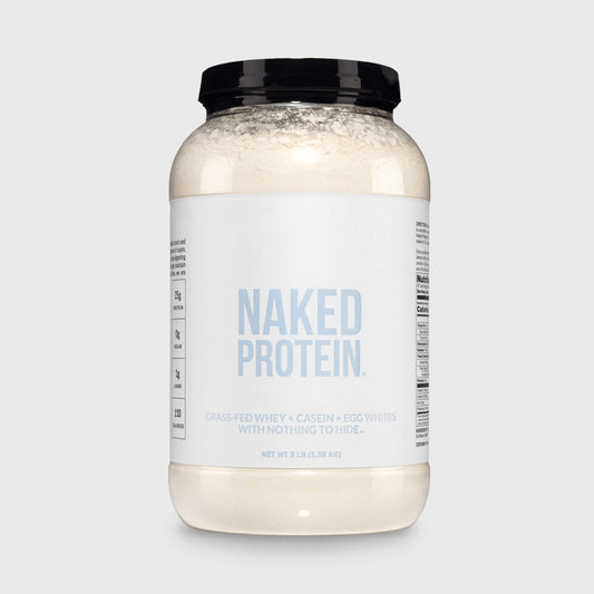 Protein Powder Blend - 3LB Egg Whey & Casein Protein Blend - 3LB with a Simple, Easy-Mix Protein Formula