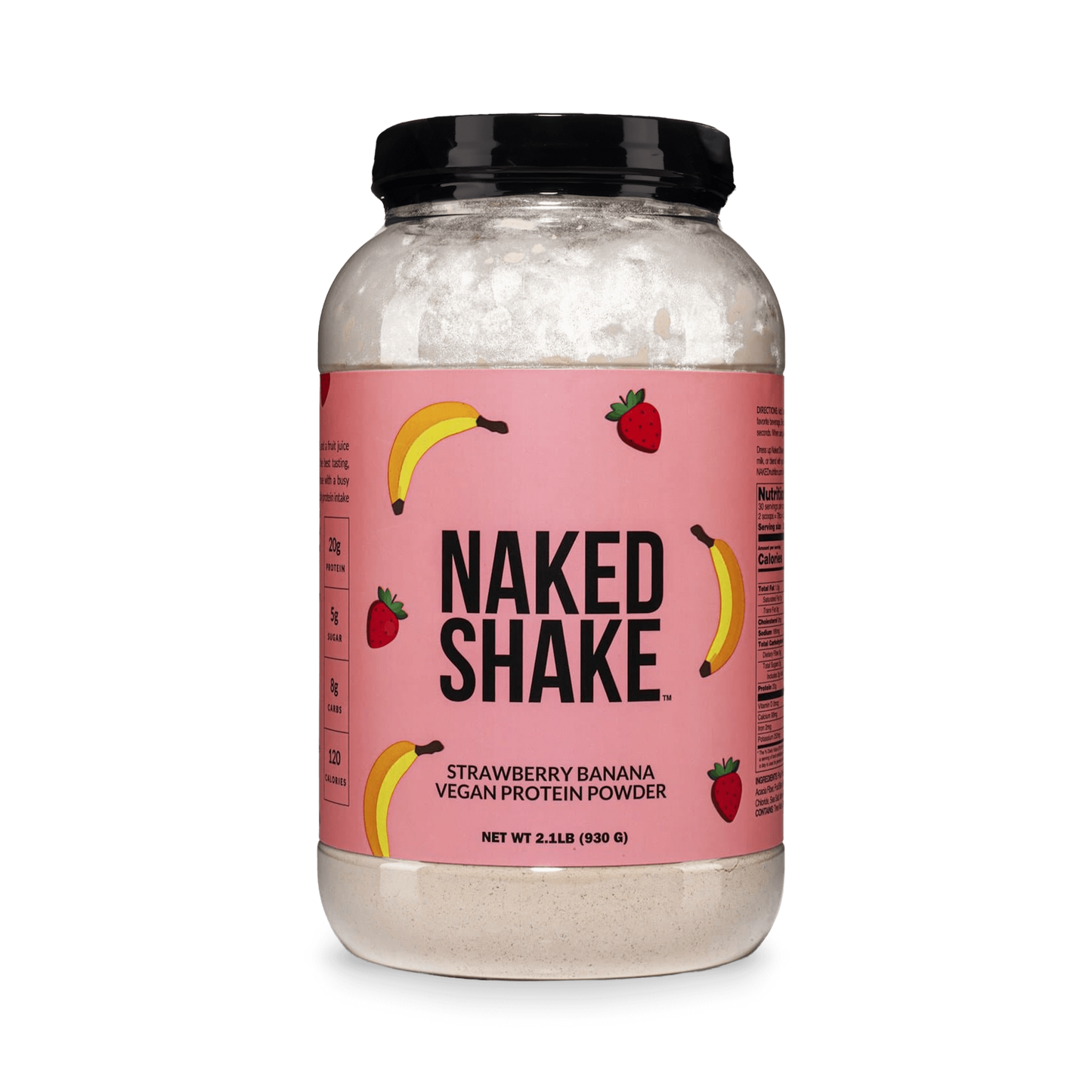 Strawberry Banana Protein Shake - Strawberry Banana with Protein in an Easy-to-Mix Format