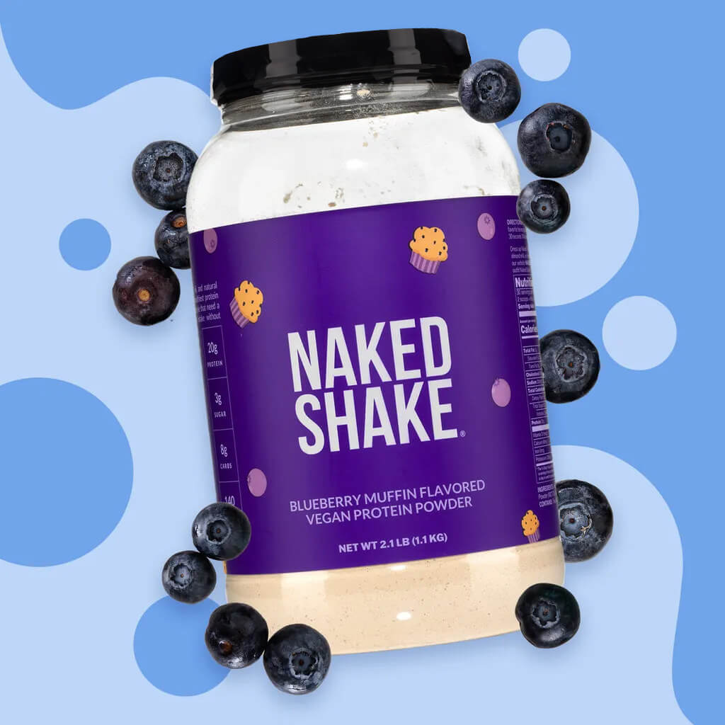 Blueberry Muffin Protein Shake - Blueberry Muffin with Protein in an Easy-to-Mix Format