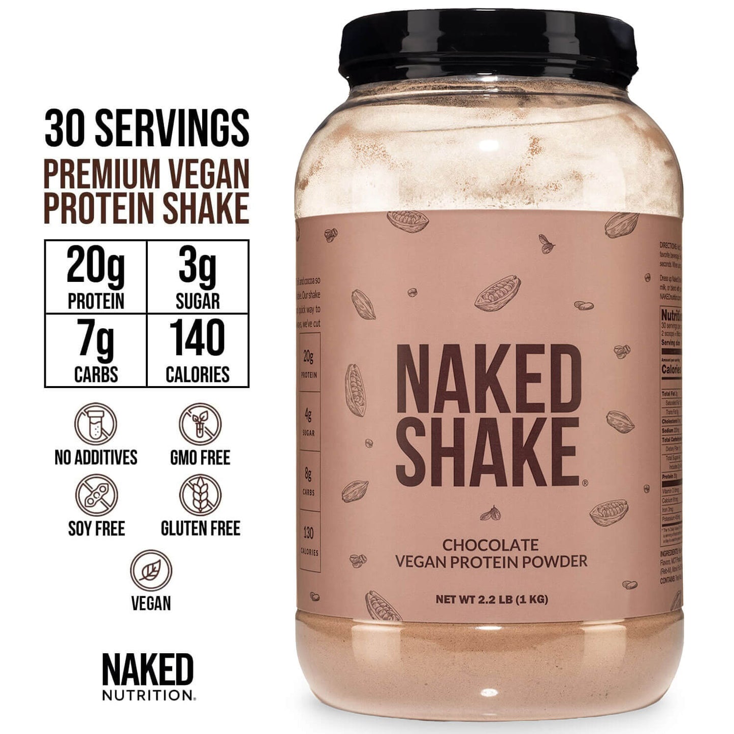 Chocolate Protein Shake - Chocolate with Protein in an Easy-to-Mix Format