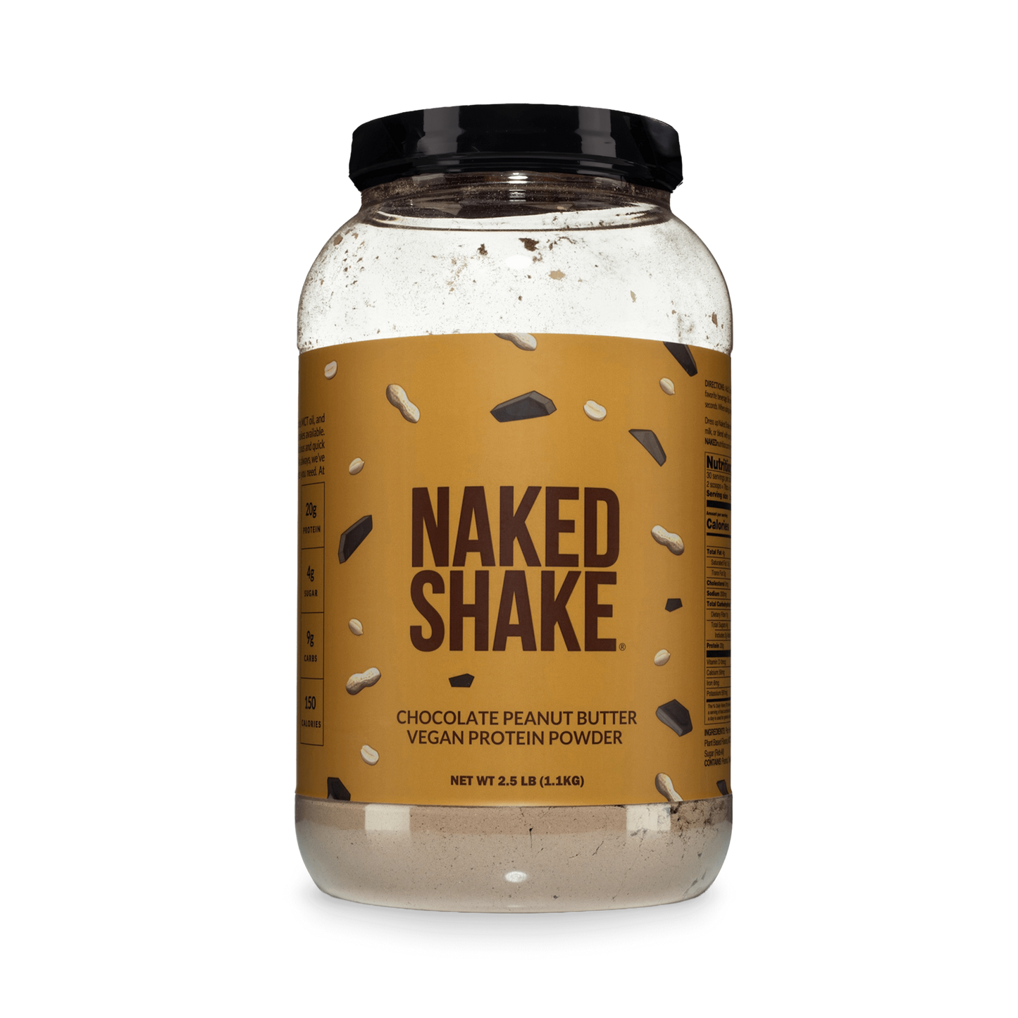 Chocolate PB Protein Shake - Chocolate Peanut Butter with Protein in an Easy-to-Mix Format