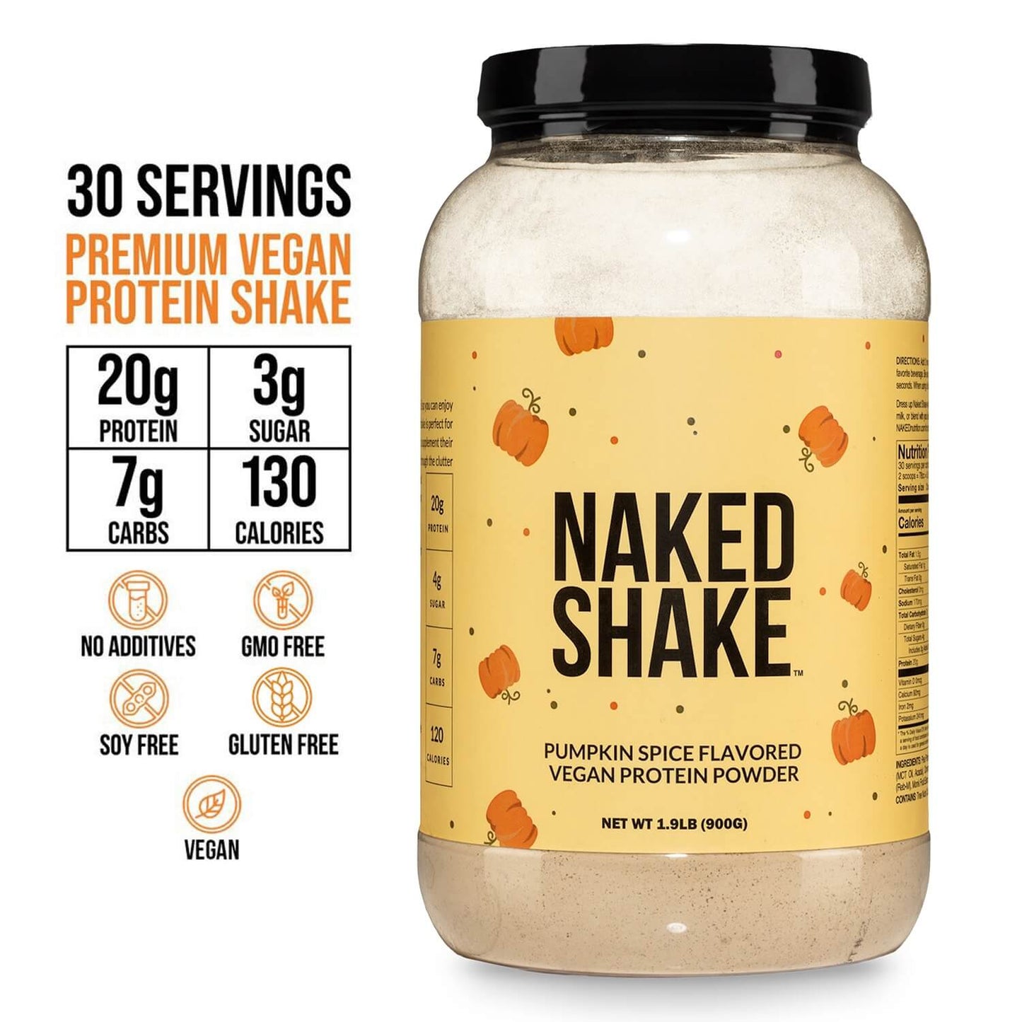 Pumpkin Spice Protein Shake - Pumpkin Spice with Protein in an Easy-to-Mix Format
