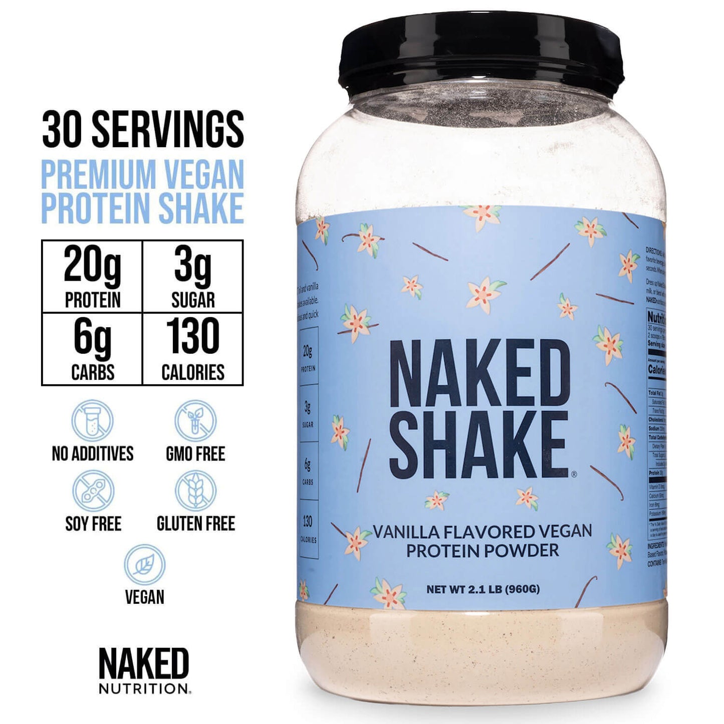 Vanilla Protein Shake - Vanilla with Protein in an Easy-to-Mix Format