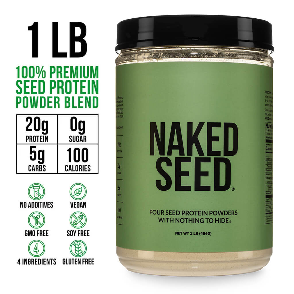 Seed Protein Powder with a Simple, Easy-Mix Protein Formula