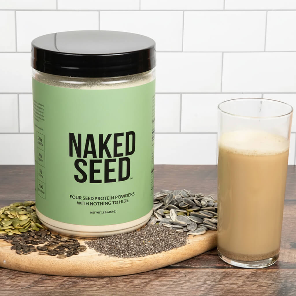 Seed Protein Powder with a Simple, Easy-Mix Protein Formula