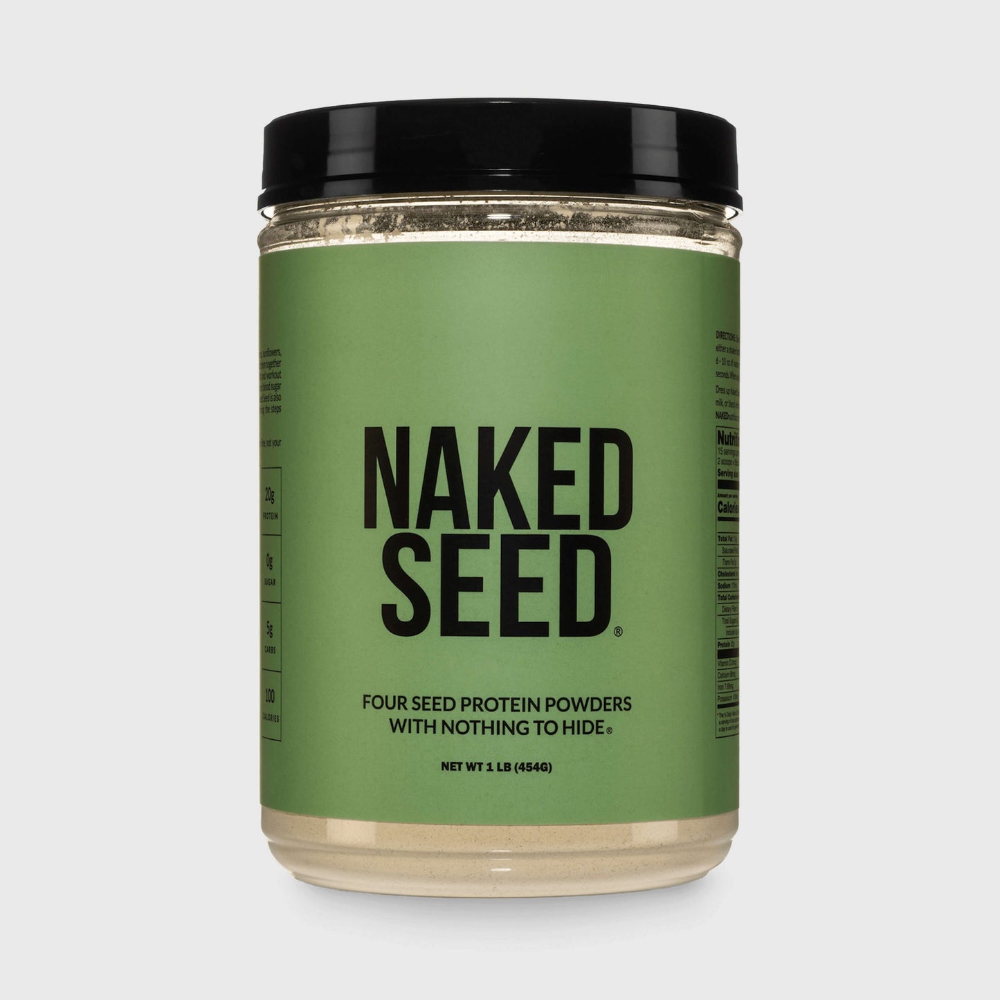 Seed Protein Powder with a Simple, Easy-Mix Protein Formula