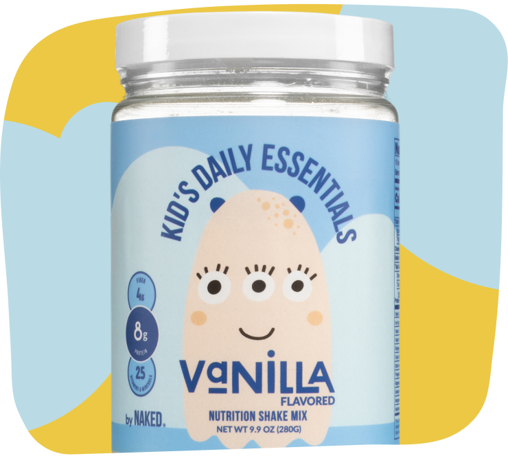 Kid's Nutrition Shake - Vanilla Formula with an Easy, Family-Friendly Format