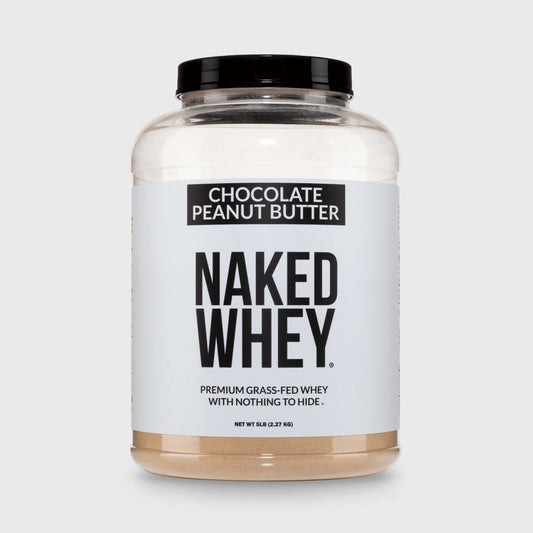 Chocolate Peanut Butter Whey Protein Powder - Chocolate PB with a Simple, Easy-Mix Protein Formula
