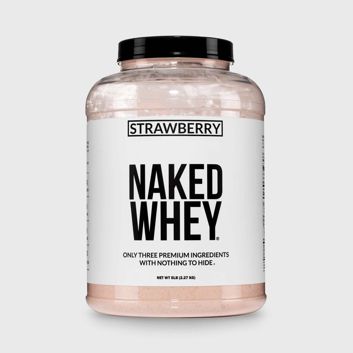 Strawberry Whey Protein Powder - Strawberry - Value Size with a Simple, Easy-Mix Protein Formula
