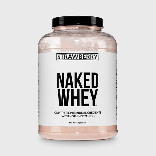 Strawberry Whey Protein Powder - Strawberry - Value Size with a Simple, Easy-Mix Protein Formula