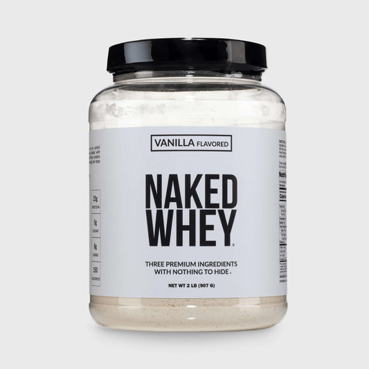 Vanilla Whey Protein Powder - Vanilla - Standard Size with a Simple, Easy-Mix Protein Formula