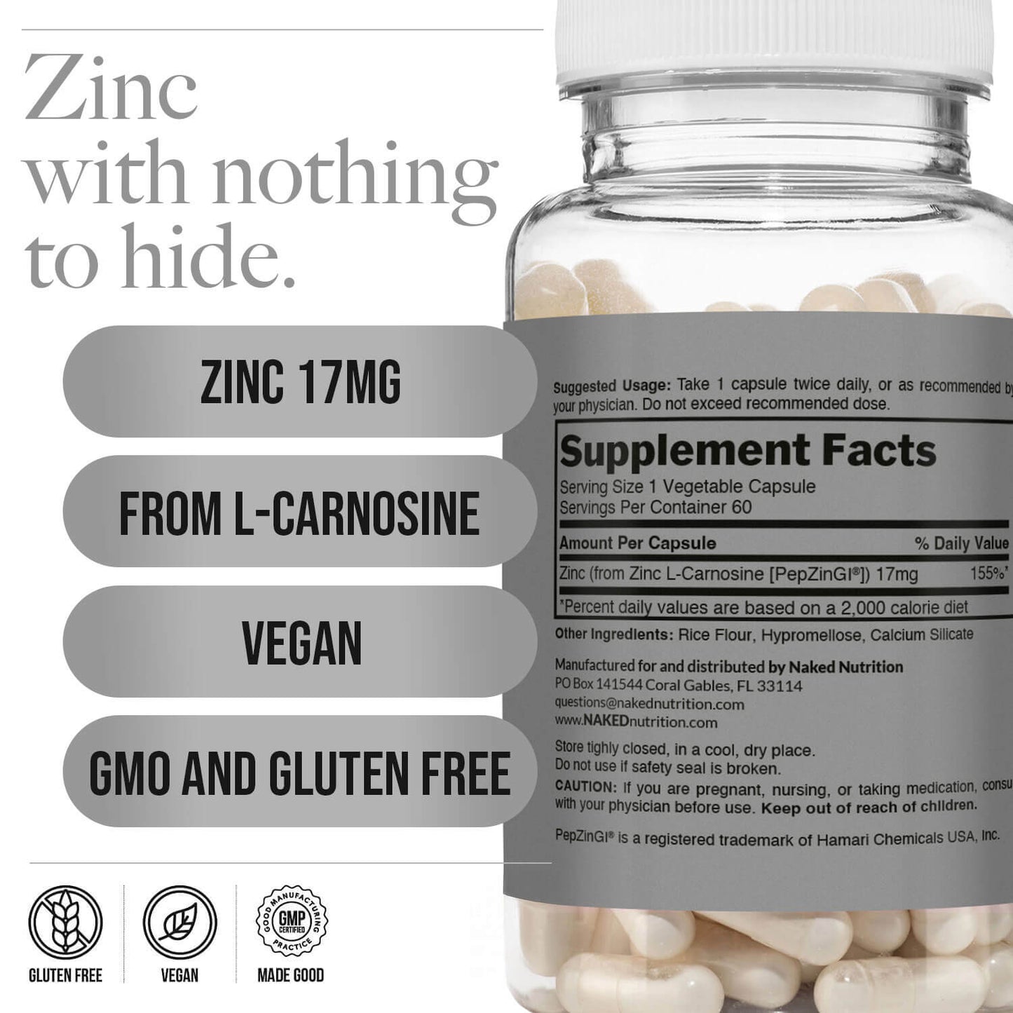 Daily Zinc Supplement - Zinc with a Convenient Daily-Use Format