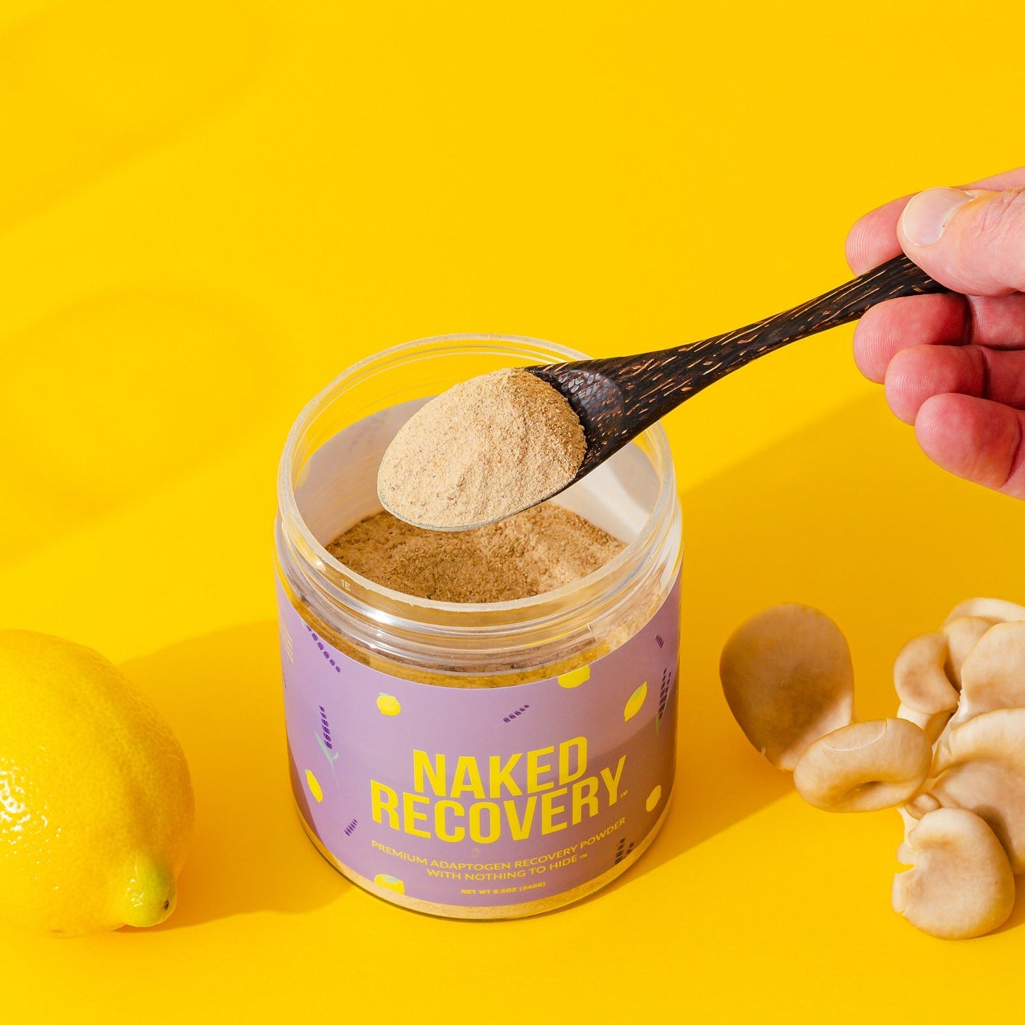 Mushroom Blend Supplement with Tart Cherry & Lemon Balm with a Convenient, Easy-Use Formula