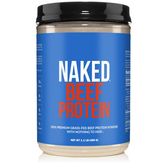 Beef Protein Powder - Unflavored with a Simple, Easy-Mix Protein Formula