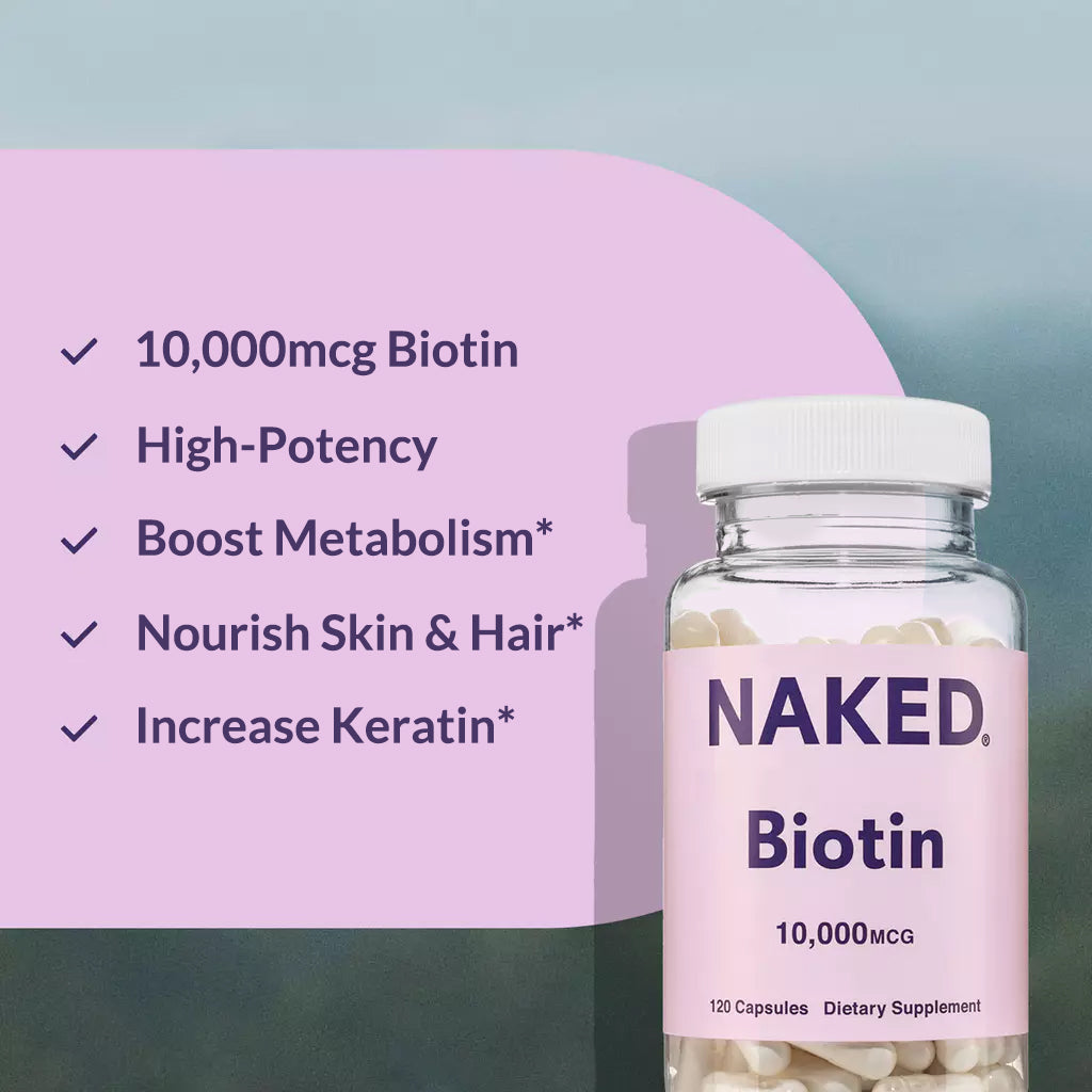 Daily Biotin Supplement - Biotin with a Convenient Daily-Use Format