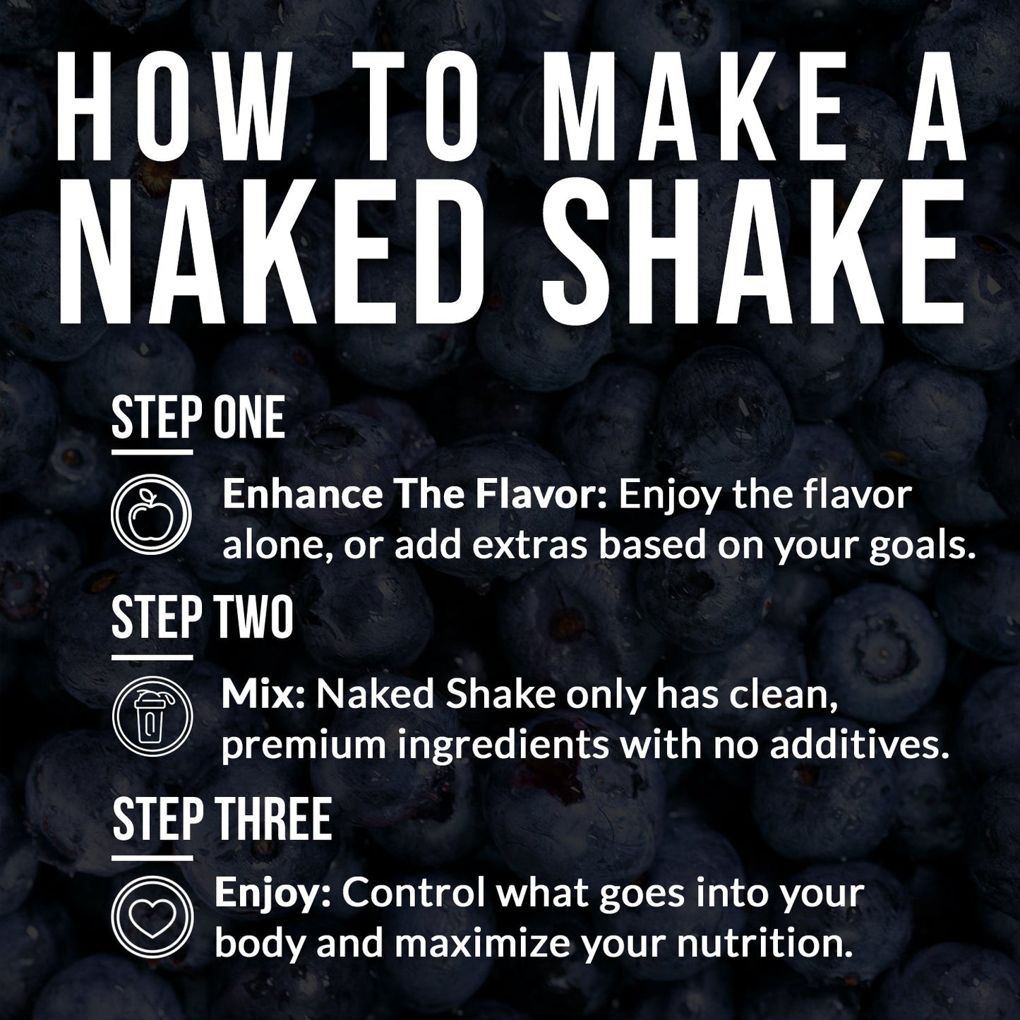 Blueberry Muffin Protein Shake - Blueberry Muffin with Protein in an Easy-to-Mix Format