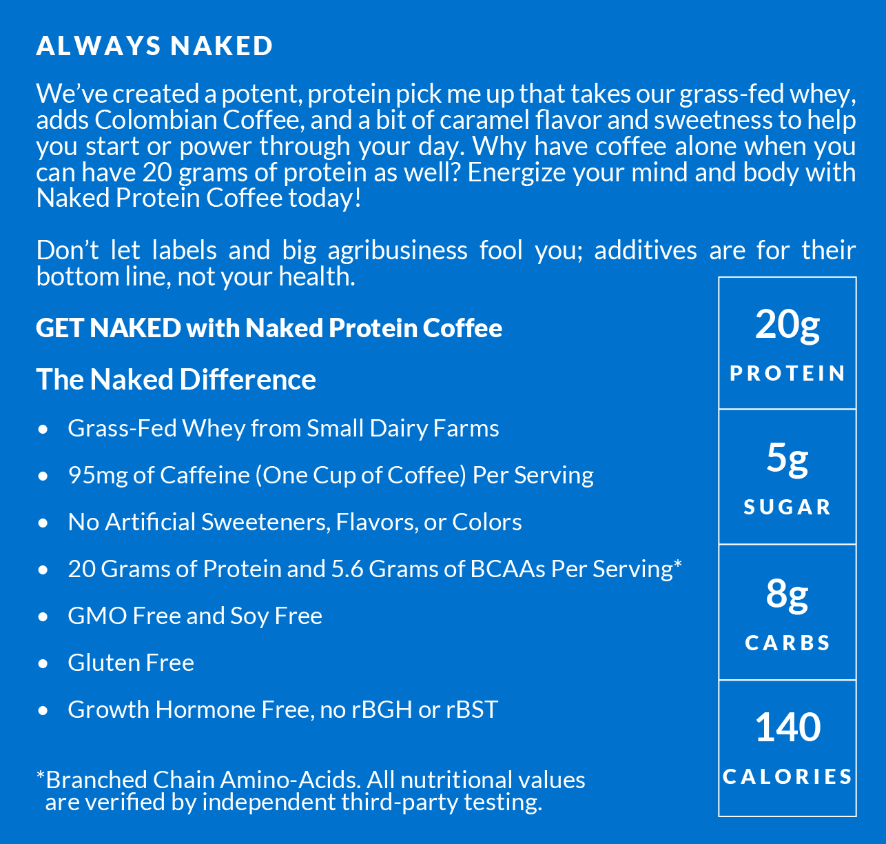 Caramel Latte Protein Iced Coffee - Caramel Latte with Coffee Flavor in an Easy-Mix Formula