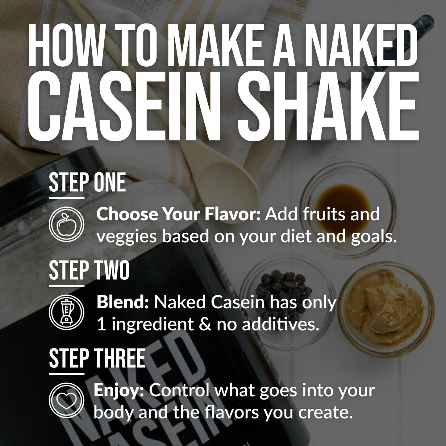 Micellar Casein Protein Powder - Unflavored - Value Size with a Simple, Easy-Mix Protein Formula