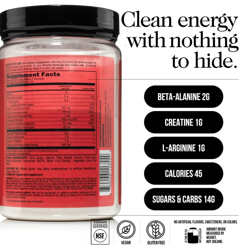 Cherry Lime Pre Workout Supplement - Cherry Lime with a Convenient Training-Day Formula