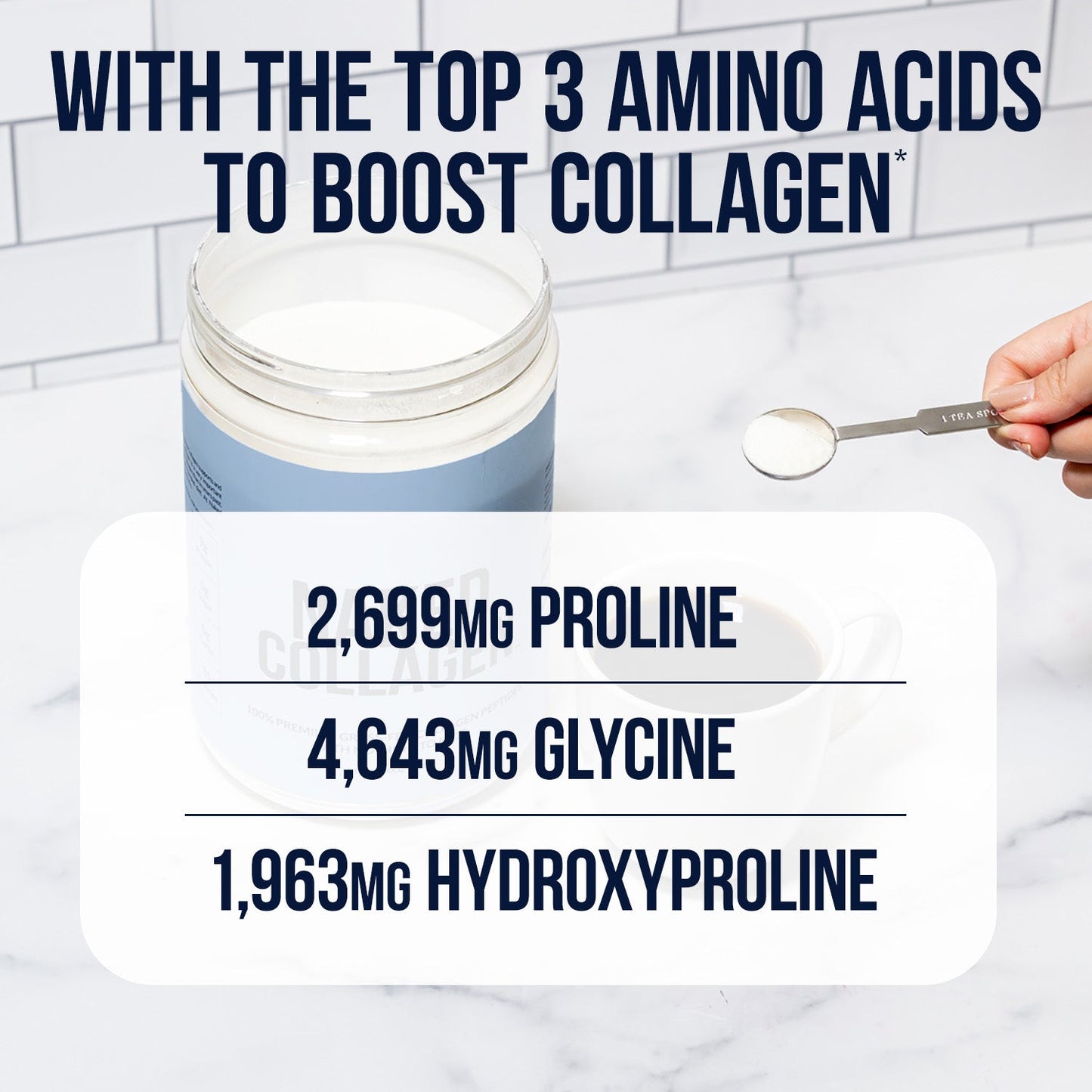 Chocolate Collagen Peptides Powder - Chocolate Collagen Peptides with a Simple, Versatile Collagen Formula
