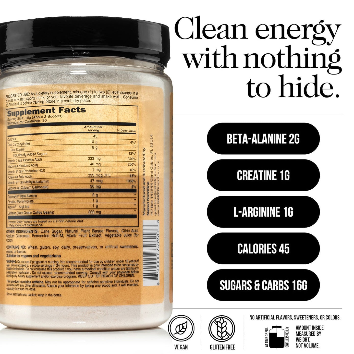 Citrus Pre Workout Supplement - Citrus with a Convenient Training-Day Formula