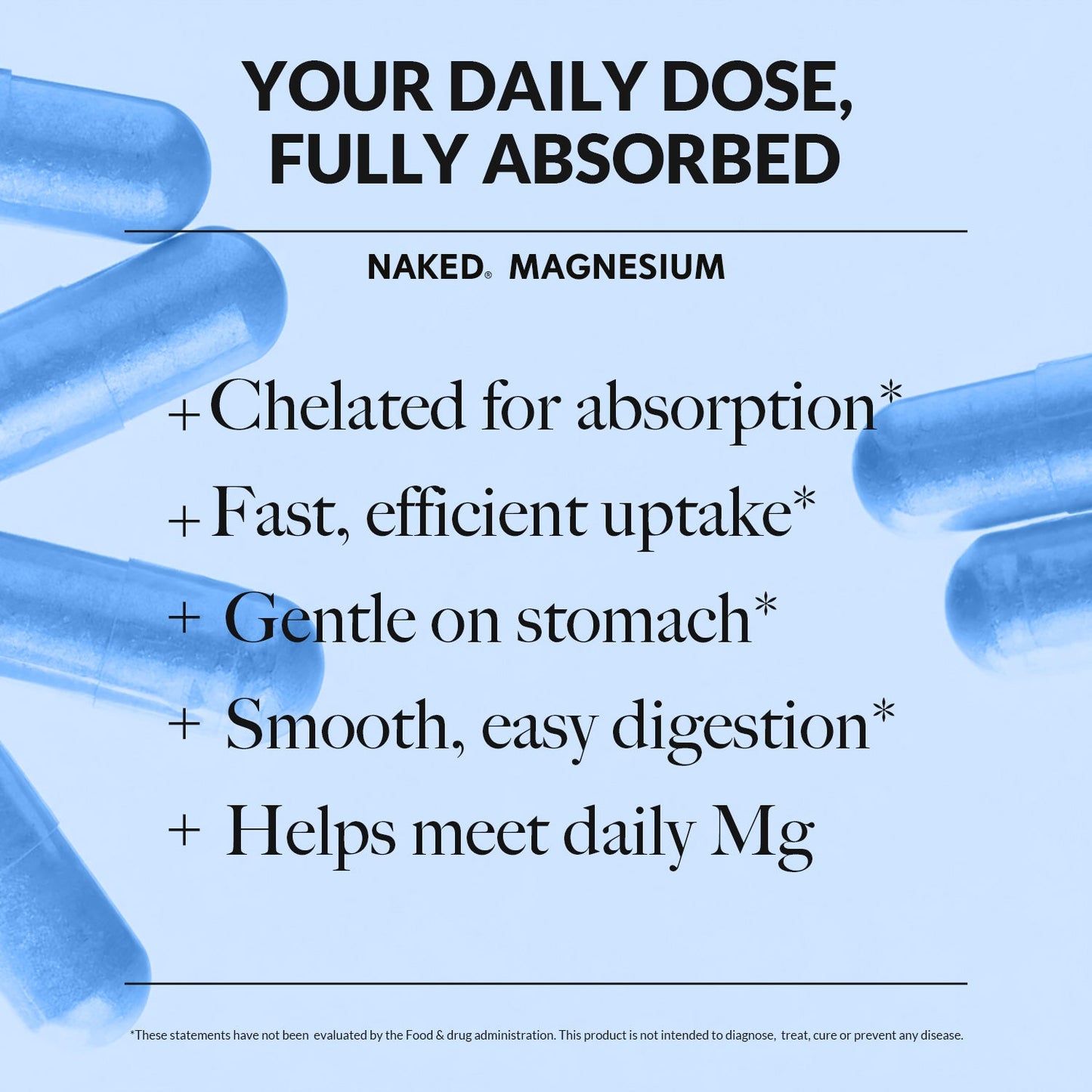 Daily Magnesium Supplement - Magnesium with a Convenient Daily-Use Format
