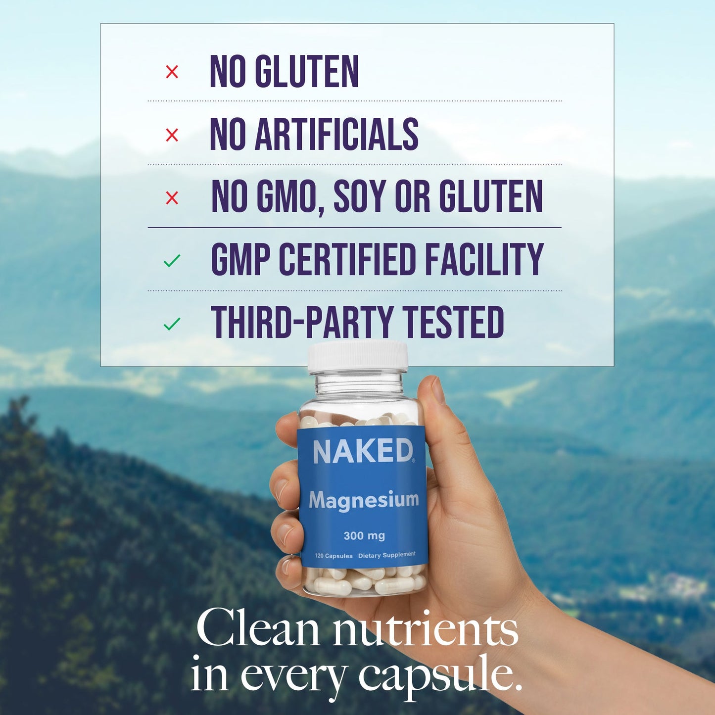 Daily Magnesium Supplement - Magnesium with a Convenient Daily-Use Format