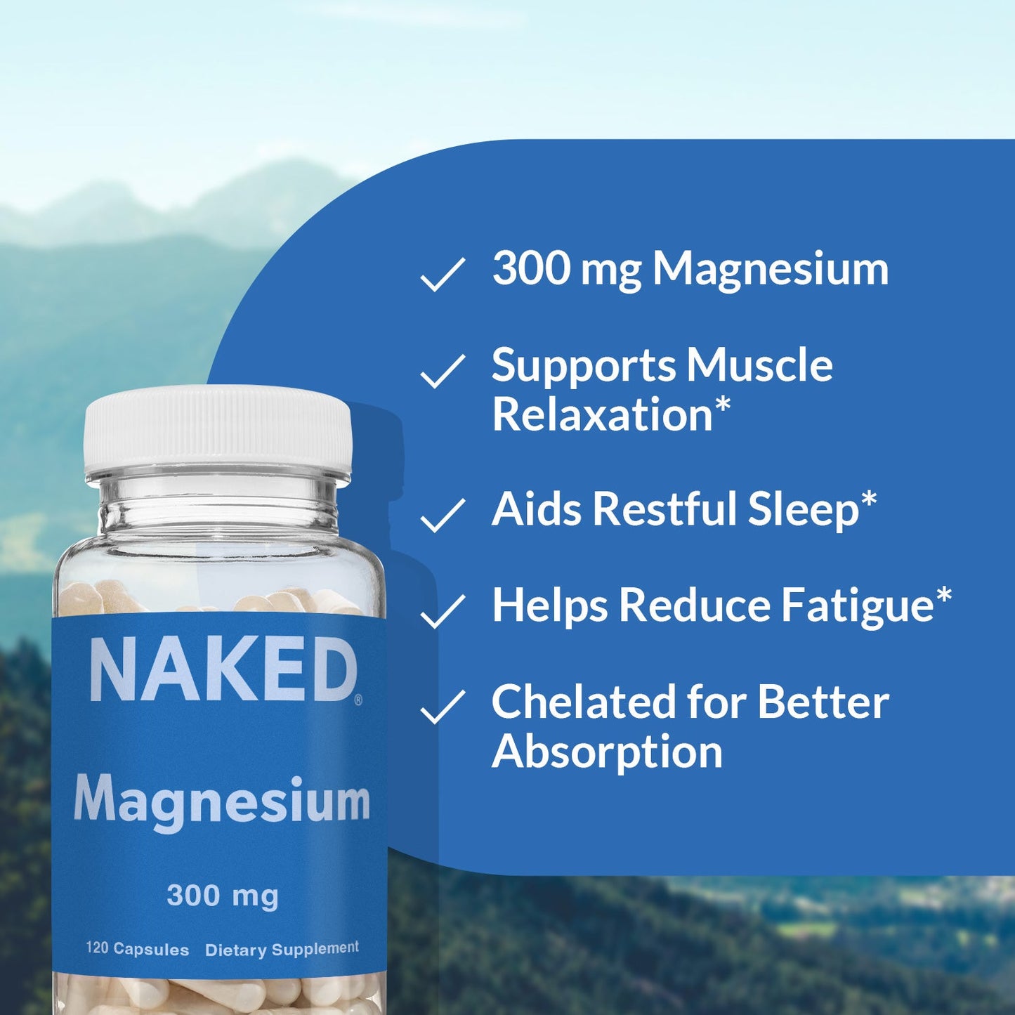 Daily Magnesium Supplement - Magnesium with a Convenient Daily-Use Format