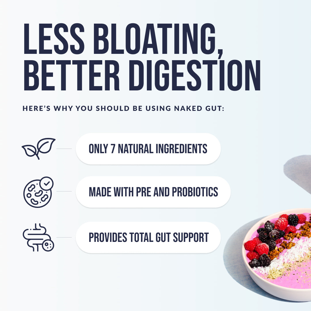 Prebiotic, Probiotic & Fiber Supplement with a Convenient, Easy-Use Formula