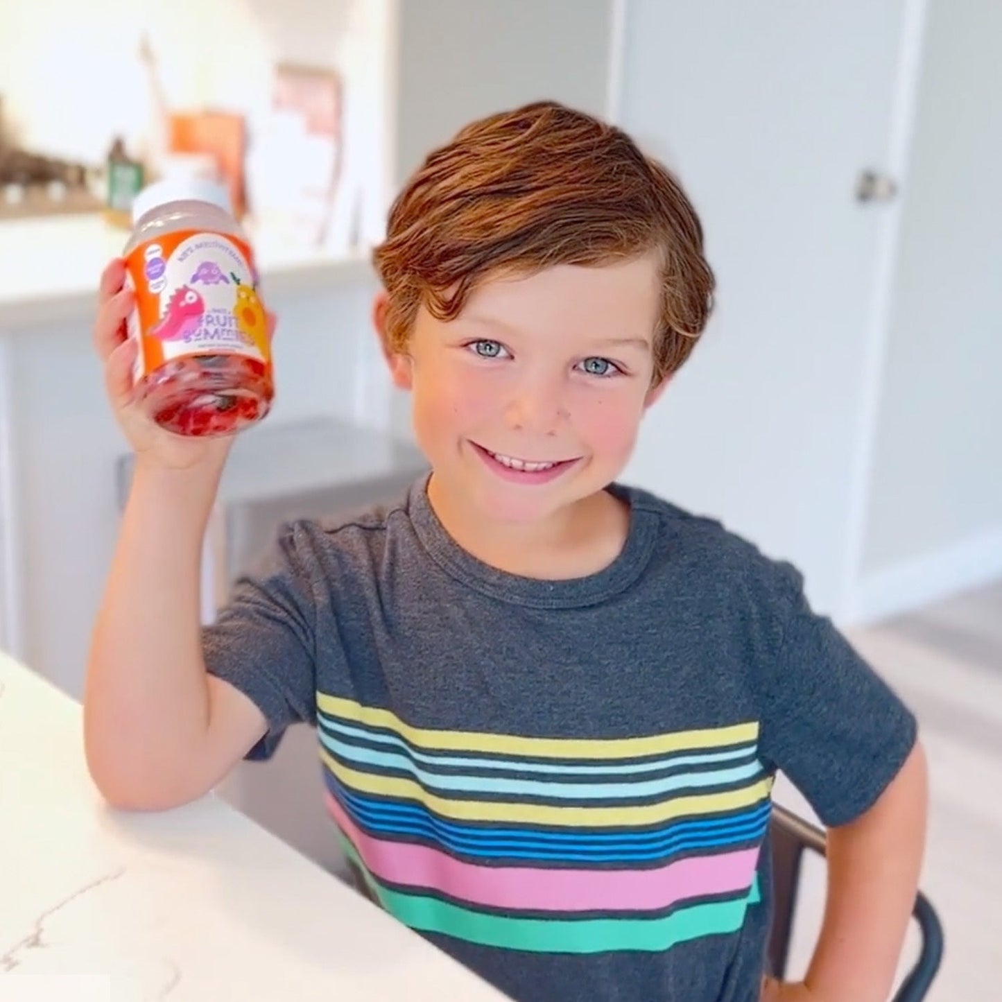 Kids Multivitamin Gummies with a Convenient Daily-Use Format
