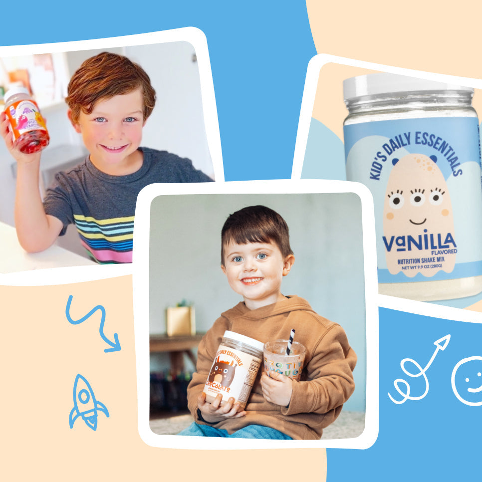 Kid's Nutrition Shake - Vanilla Formula with an Easy, Family-Friendly Format