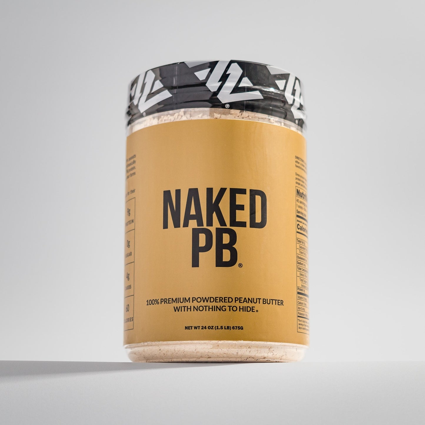Powdered Peanut Butter - PB - 1.5 LB with a Simple, Easy-Mix Protein Formula