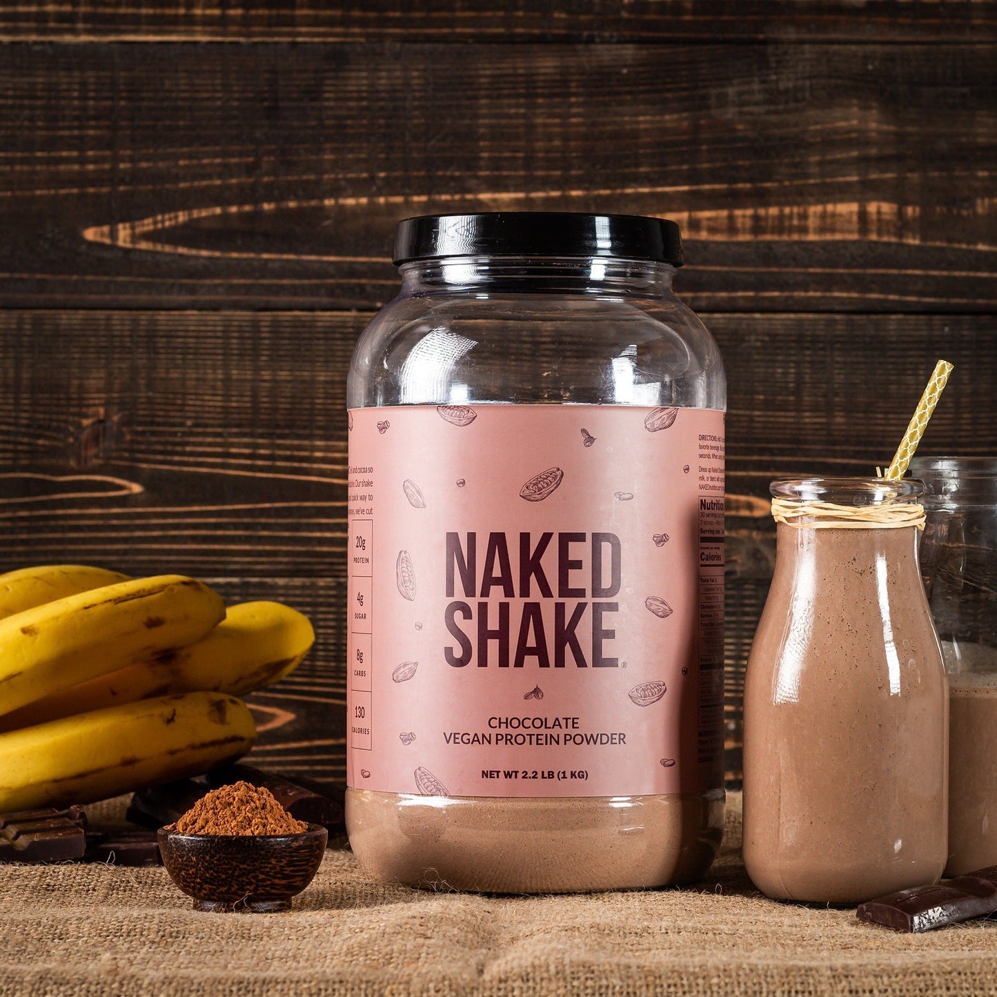 Chocolate Protein Shake - Chocolate with Protein in an Easy-to-Mix Format