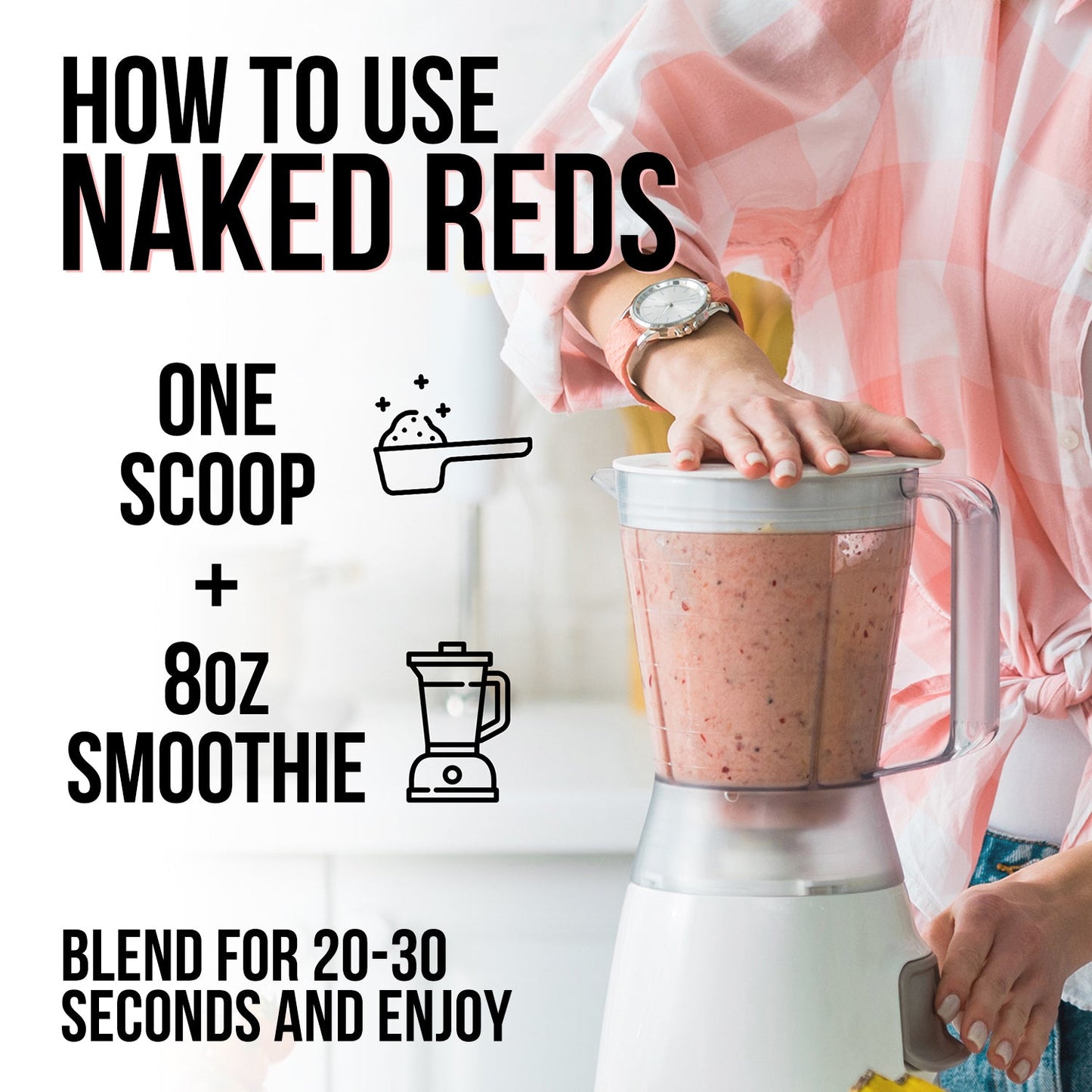Red Fruit & Vegetable Blend Powder with a Convenient, Easy-Use Formula
