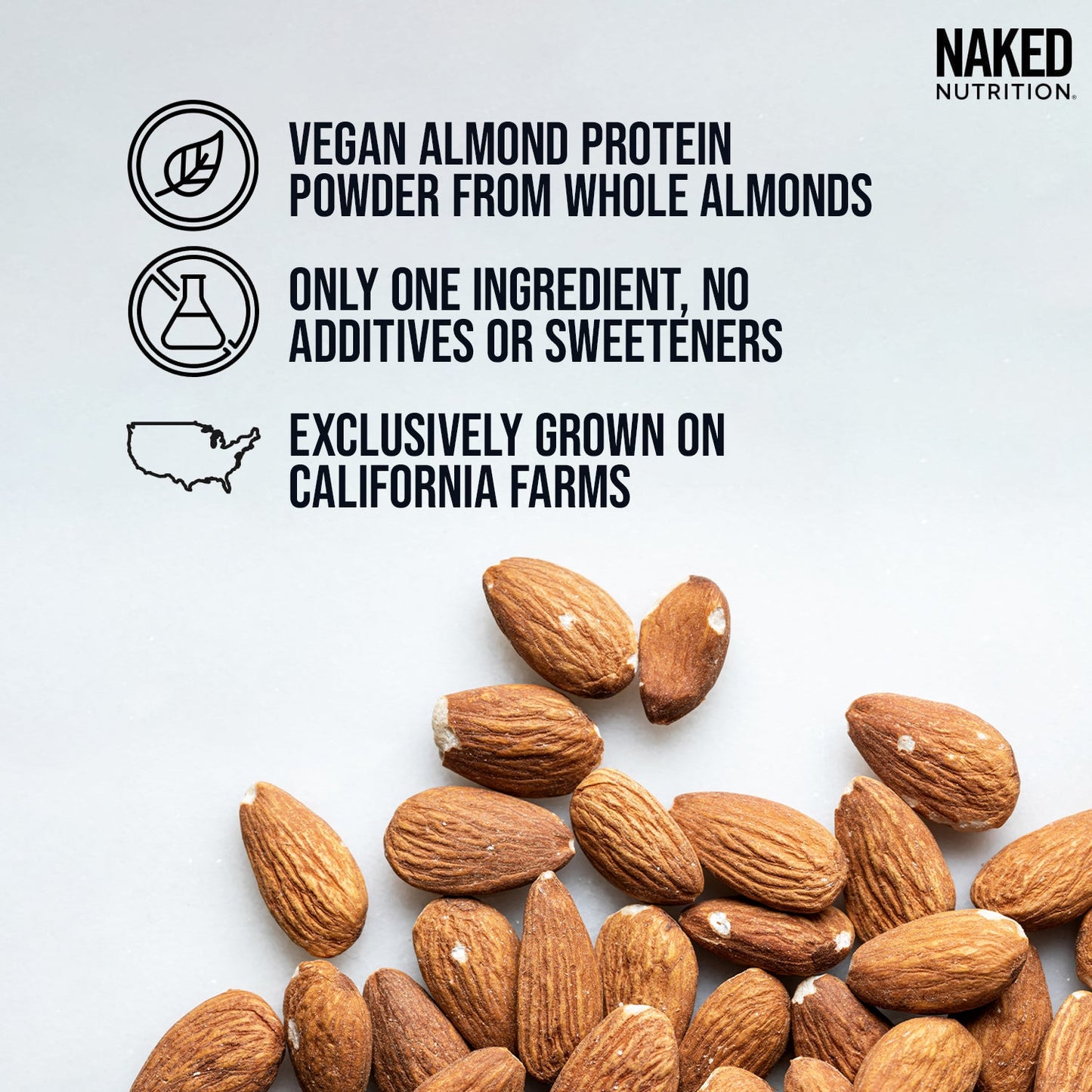 Powdered Almonds - Almond with a Simple, Easy-Mix Protein Formula