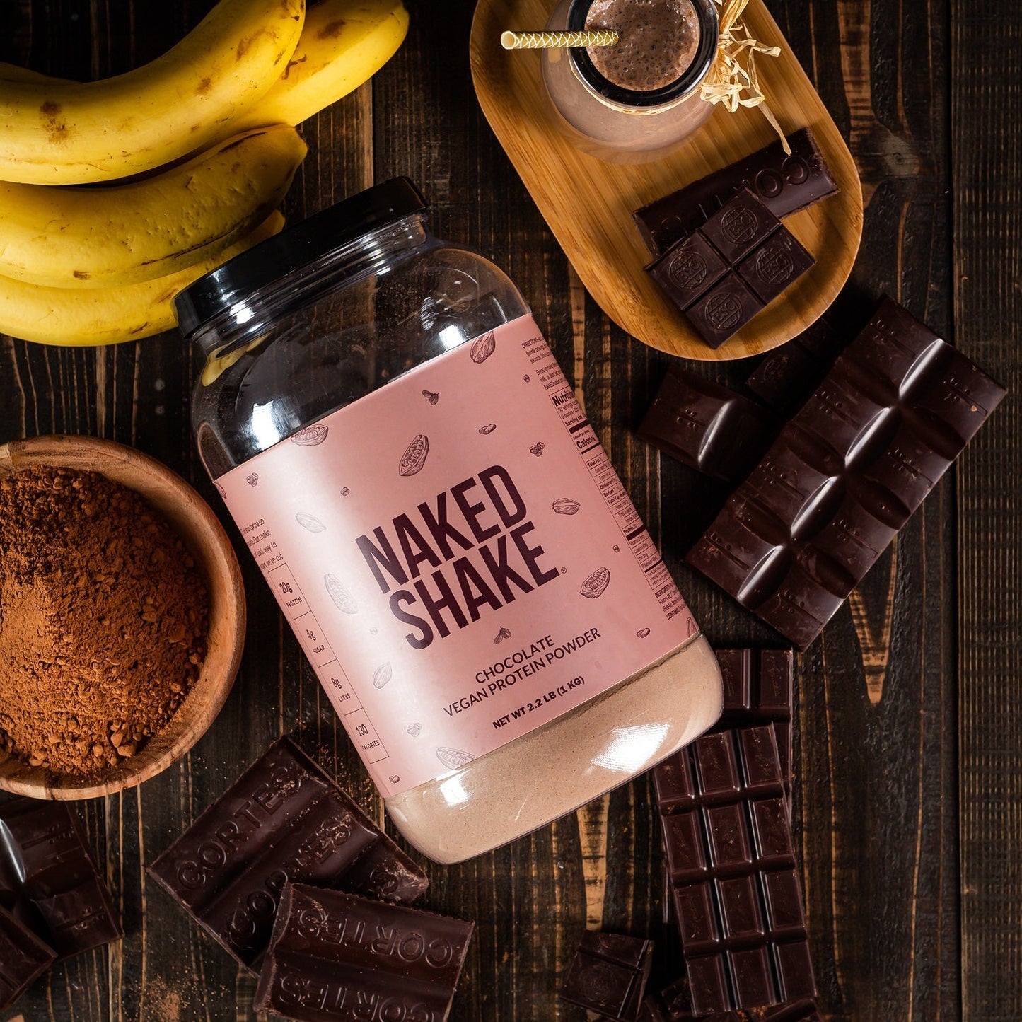 Chocolate Protein Shake - Chocolate with Protein in an Easy-to-Mix Format