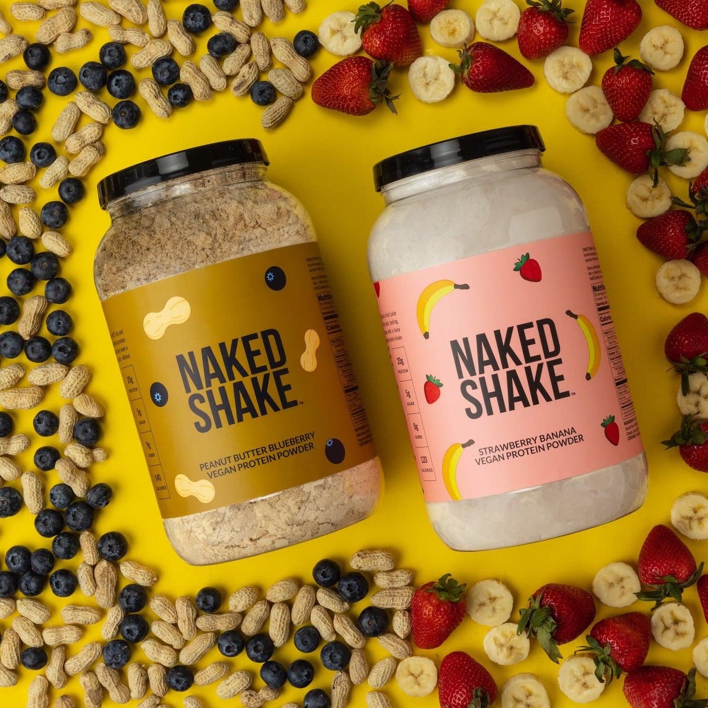 PB Blueberry Vegan Protein - PB Blueberry with a Convenient, Easy-Use Formula