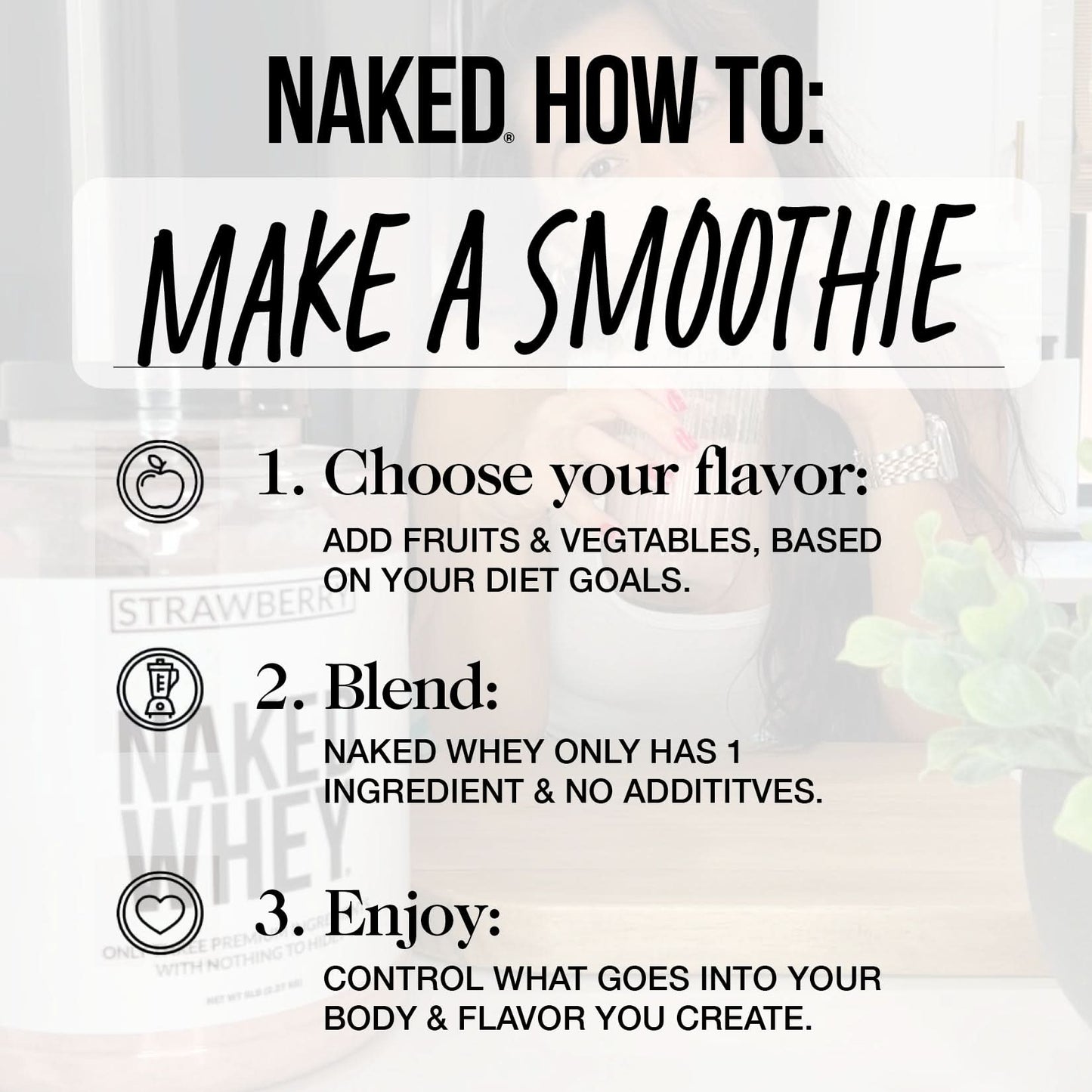 Vanilla Whey Protein Powder - Vanilla - Standard Size with a Simple, Easy-Mix Protein Formula